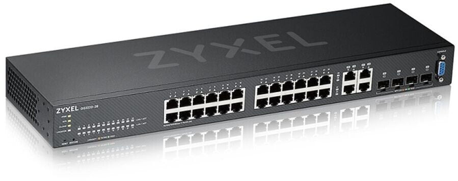 ZyXEL GS2220-28 24-port + 4x SFP/Rj45 Gigabit L2 managed switch