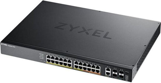 ZyXEL XGS2220-30HP Gigabit Managed Stack Switch, 26x RJ-45, 4x SFP+, 400W PoE++